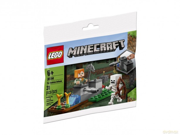 Minecraft Obrona przed szkieletami [KLOCKI]