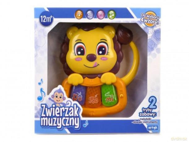 Pianinko Zwierzak muzyczny - Lew