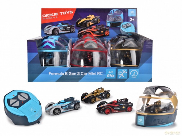 Pojazd Formula E - Mini RC, 3-rodzaje