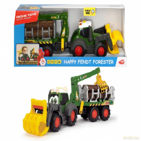 Pojazd Happy Fendt Leśny zestaw
