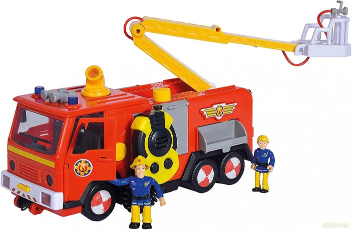 Pojazd Strażak Sam, Jupiter Mega Deluxe z 2 figurkami