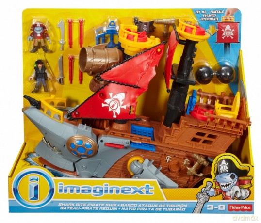 Statek piracki Imaginext