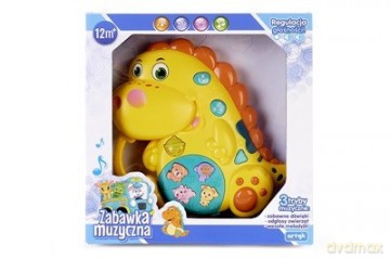 Zabawka muzyczna Dino