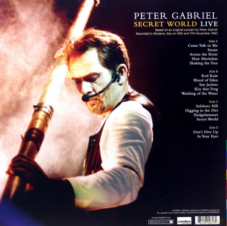 Peter Gabriel: Secret World Live [2xWinyl]