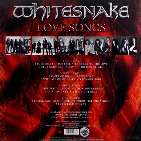 Whitesnake: Love Songs (Red) [2xWinyl]