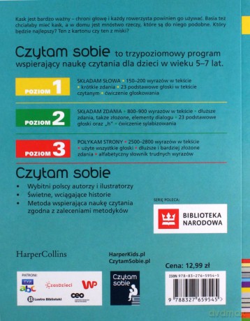 Basia i kask. Czytam sobie. Poziom 1 - Zofia Stanecka [KSIĄŻKA]