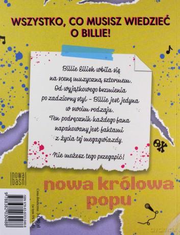 Bilie Eilish. Bad Girl. Nowa królowa popu - Sally Morgan [KSIĄŻKA]
