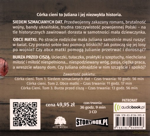 Córka cieni - Ewa Cielesz [AUDIOBOOK]