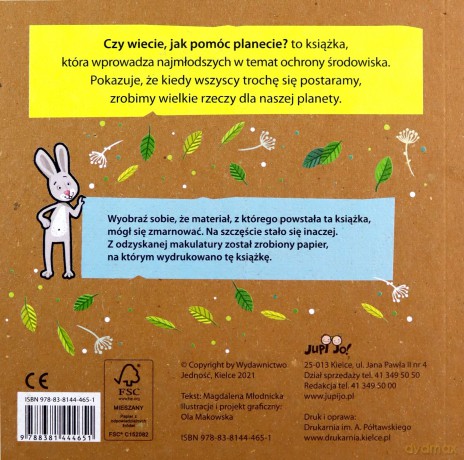 Czy wiecie, jak pomóc planecie? - Magdalena Młodnicka, Ola Makowska [KSIĄŻKA]