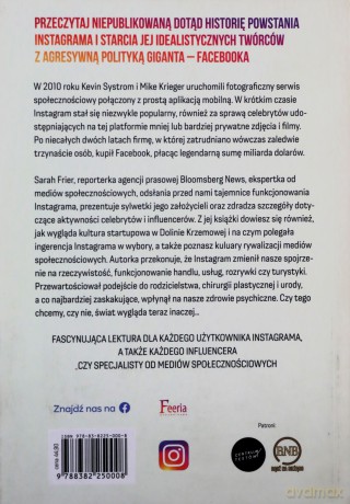 Instagram bez filtra - Sarah Frier [KSIĄŻKA]
