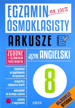 Język angielski. Egzamin ósmoklasisty. Arkusze - Paulina Mełgieś-Szostak, Wioleta Antecka [KSIĄŻKA]