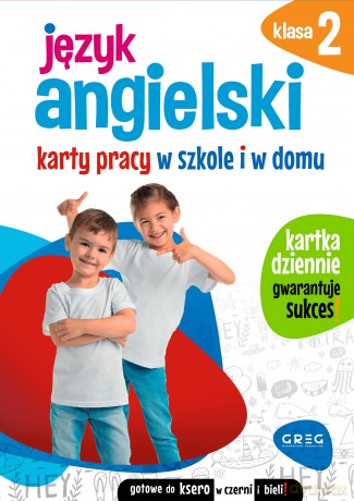 Język angielski. Karty pracy w szkole i w domu. Klasa 2 [KSIĄŻKA]