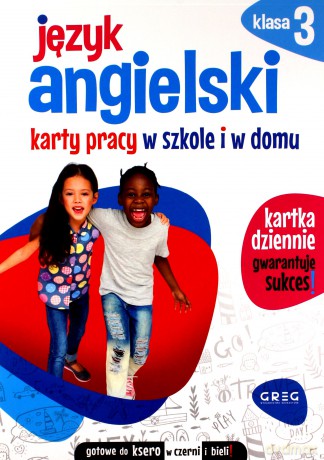 Język angielski. Karty pracy w szkole i w domu. Klasa 3 [KSIĄŻKA]