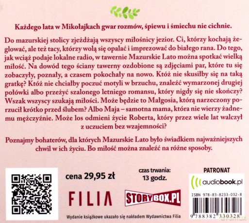 Mazurskie Lato [AUDIOBOOK]