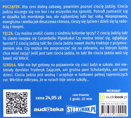 Początek. Tęcza. Szkoła. Ciocia Jadzia (Tom 1) - Eliza Piotrowska [AUDIOBOOK]