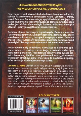 Polska demonologia ludowa. Wierzenia dawnych Słowian - Leonard J. Pełka [KSIĄŻKA]