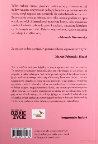 Seks w wielkim lesie. Botaniczny przewodnik dla kochanków na łonie przyrody - Łukasz Łuczaj [KSIĄŻKA]
