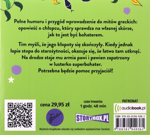 Sprytna pułapka Hery! Superbohater z antyku (Tom 2) - Stella Tarakson [AUDIOBOOK]