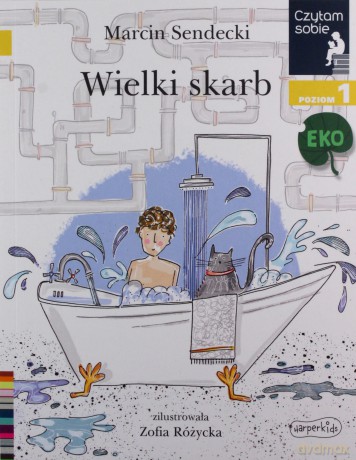 Wielki skarb. Czytam sobie. Poziom 1 - Marcin Sednecki [KSIĄŻKA]