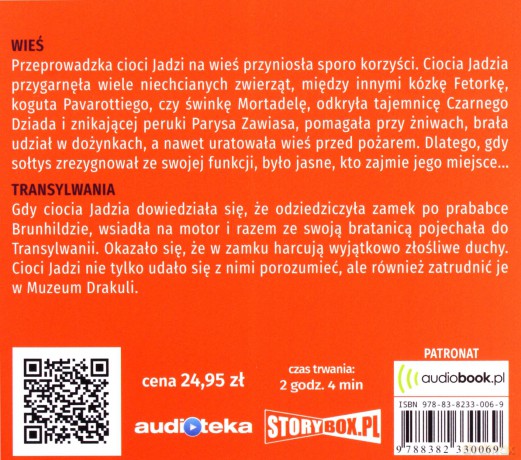 Wieś. Transylwania. Ciocia Jadzia (Tom 3) - Eliza Piotrowska [AUDIOBOOK]