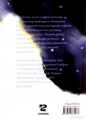 Żadnej przemocy! - Astrid Lindgren [KSIĄŻKA]