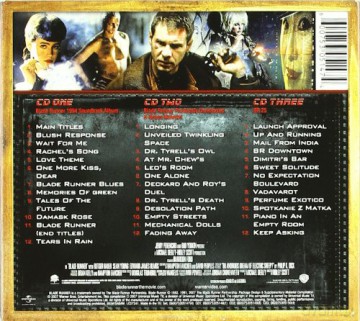 Blade Runner Soundtrack (Łowca androidów) (Vangelis) (digipack) [3CD]
