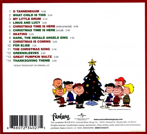 Vince Guaraldi Trio: A Charlie Brown Christmas [CD]