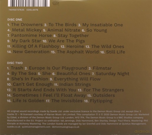 Suede (The London): Beautiful Ones: The Best Of Suede 1992-2018 [CD]
