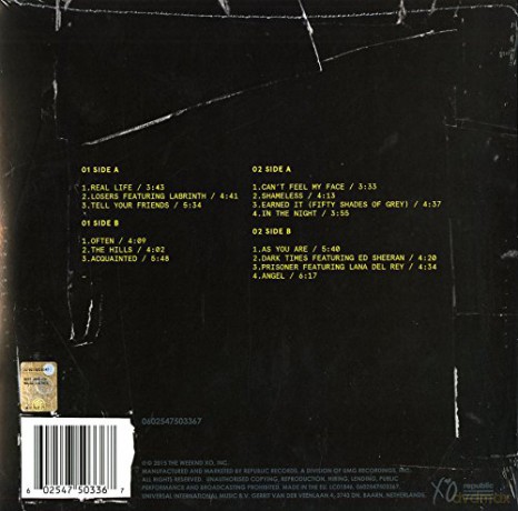 Weeknd: Beauty Behind The Madness [2xWinyl]