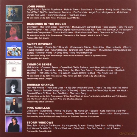 John Prine: Crooked Piece Of Time: The Atlantic & Asylum Albums (1971-1980) (Clamshell) [7CD]