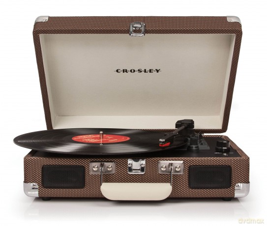 Cruiser Deluxe Przenośny Gramofon Tweed