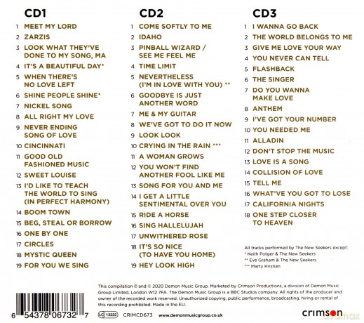 New Seekers: Gold [3CD]