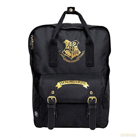 Harry Potter: Harry Potter Premium (Magnetic Buckle) Black Backpack