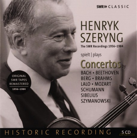 Henryk Szeryng: Henryk Szeryng Plays Violin Concertos (The Swr Recordings 1956 - 1984) [5CD]