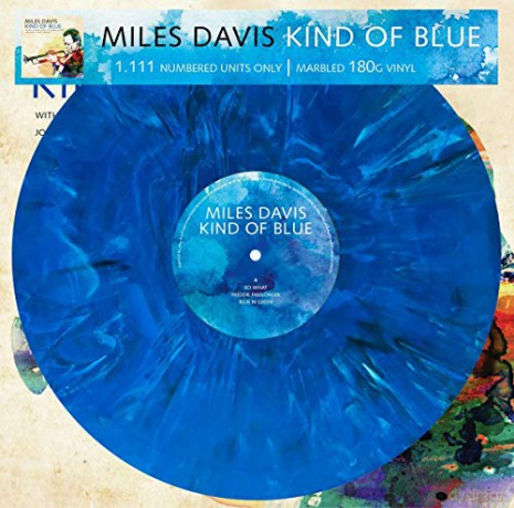 Miles Davis: Kind Of Blue (Blue Marble) [Winyl]