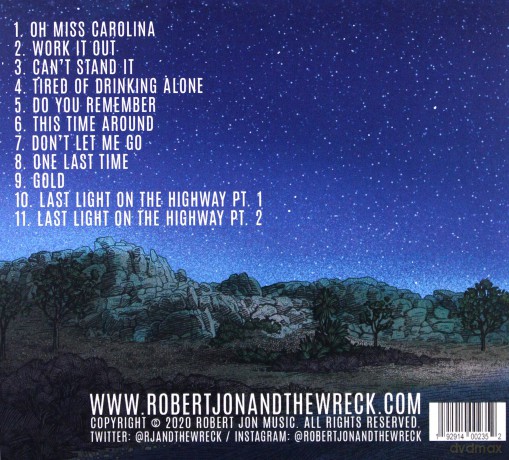 Robert Jon And The Wreck: Last Light On The Highway [CD]