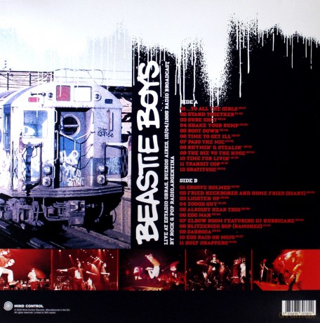 Beastie Boys: Live At Estadio Obras. Buenos Aires. April 15th 1995 [Winyl]