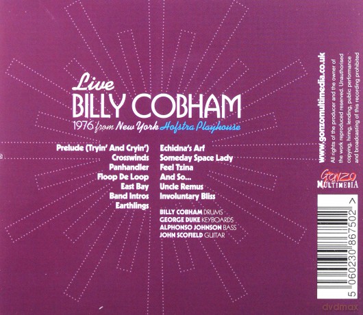 Billy Cobham: Live At Hofstra University New York [CD]