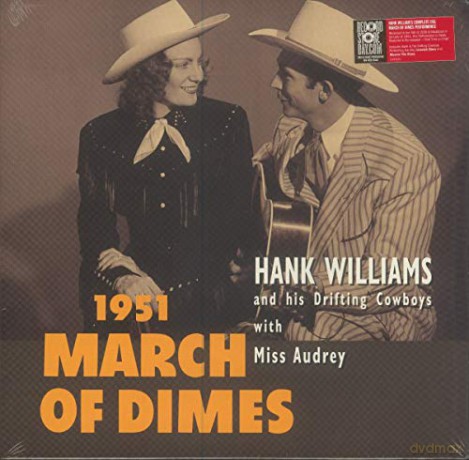 Hank Williams: March Of Dimes (Red) (RSD 2020) [Winyl]