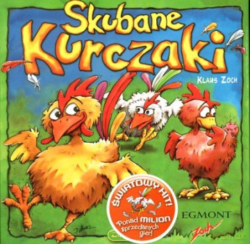 Skubane Kurczaki Gra Planszowa (twarda) [KSIĄŻKA]