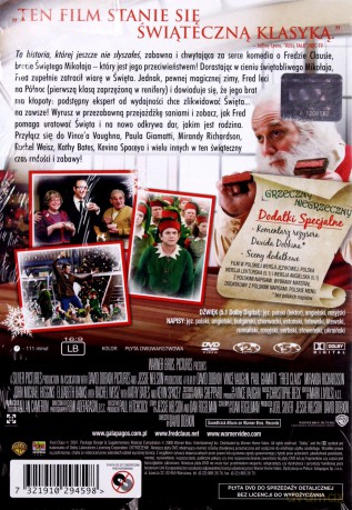 Fred Claus - Brat Świętego Mikołaja [DVD]