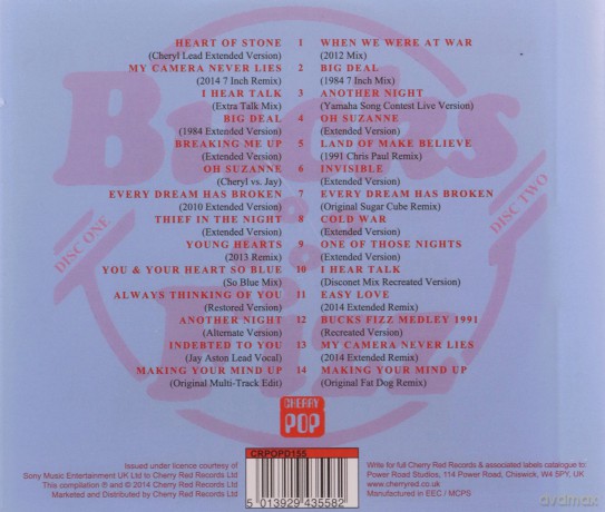 Bucks Fizz: Remixes And Rarities [2CD]