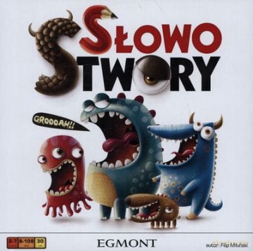Słowo Stwory Gra Planszowa (twarda) [KSIĄŻKA]