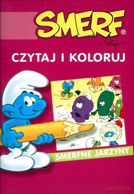 Smerf Czytaj i Koloruj [KSIĄŻKA]