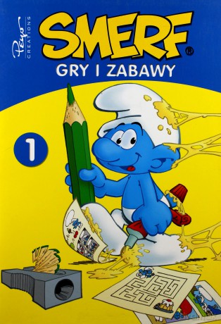 Smerf Gry i Zabawy T.1 [KSIĄŻKA]