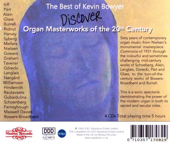 Kevin Bowyer: The Best Of Kevin Bowyer: Discover Organ Masterworks Of The 20th Century [4CD]