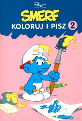 Smerfy Koloruj i Pisz T.2 [KSIĄŻKA]
