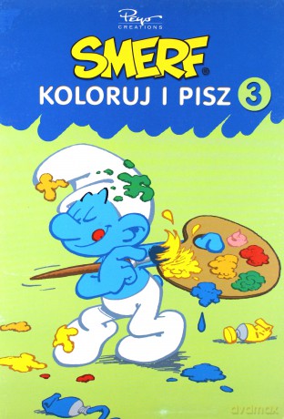 Smerfy Koloruj i Pisz T.3 [KSIĄŻKA]
