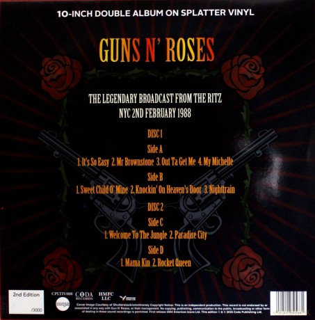 Guns N Roses: Welcome To Paradise City (Splatter) [Winyl]