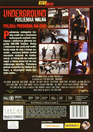 Underground - Podziemna Walka [DVD]